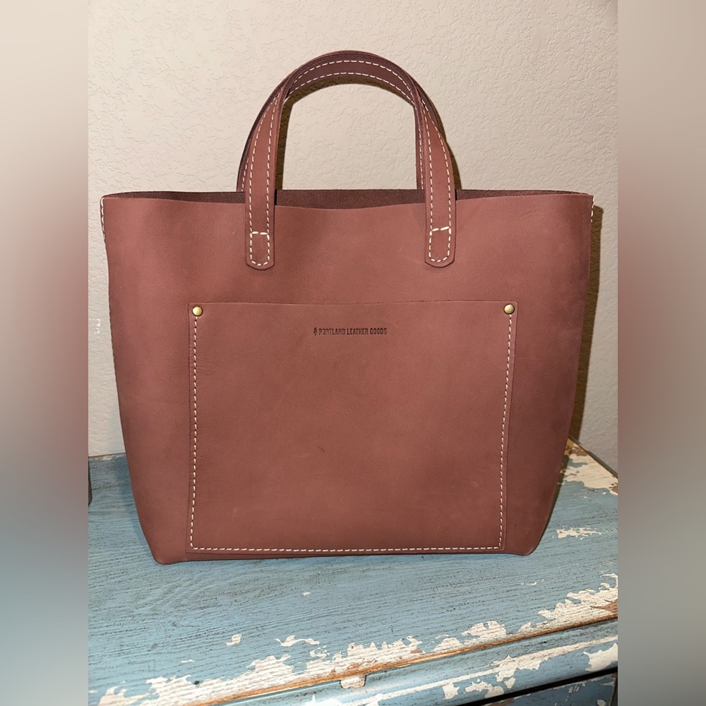 Portland Leather Mauve Suede Medium Crossbody